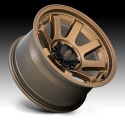 KMC Trail KM723 Matte Bronze Custom Wheels Rims 2